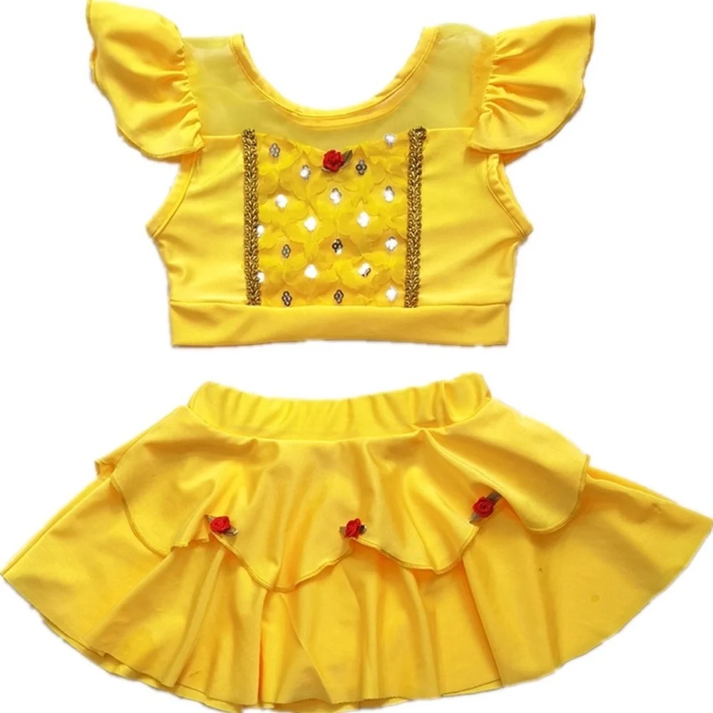 Belle Disney girls costume or play dress up sz 10